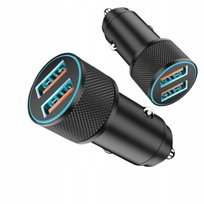 Ladowarka Samochodowa 36W Adapter USB do Gniazda Zapalniczki Dual QC 3.0