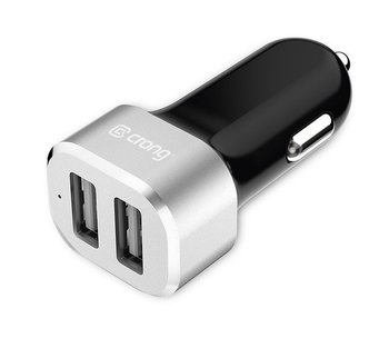 Ładowarka samochodowa CRONG, 2.4 A, 2 x USB - Crong