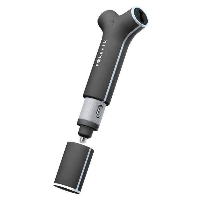 Ładowarka samochodowa FOREVER, 1 A, 2xUSB