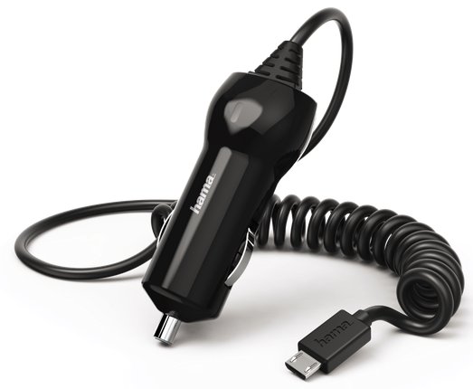 Ładowarka samochodowa HAMA microUSB 12V