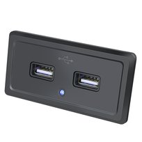 Ładowarka samochodowa Panel ładujący z 2 gniazdami USB