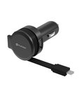 Ładowarka samochodowa PLATINET Car Charger Rolling Cable, 2.4 A - Platinet
