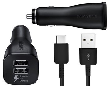 Ładowarka samochodowa SAMSUNG EP-LN920CBEGWW, 2 A, 2 x USB - Samsung