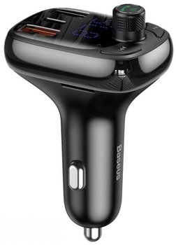 Ładowarka samochodowa z transmiterem FM BASEUS S13, 2 x USB/1 x USB-C - Baseus