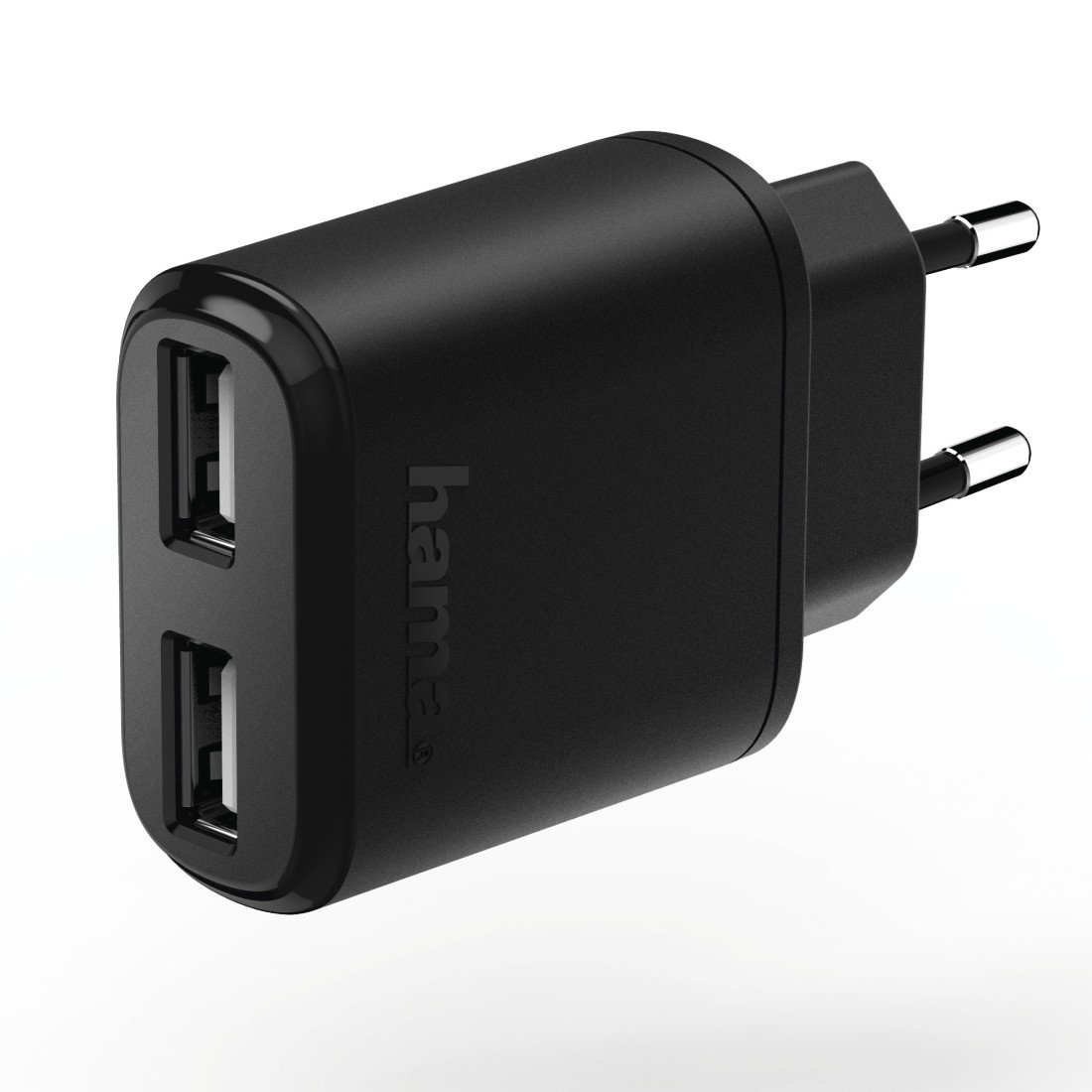 Ładowarka sieciowa HAMA, 2.4 A, 2 x USB