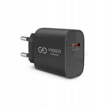 Ładowarka sieciowa VIGGO PREMIUM USB-C 25W czarna - Viggo Design