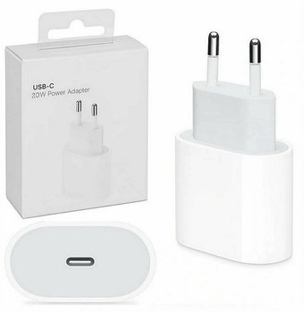 Ładowarka sieciowa zasilacz adapter USB-C 20W PD do Apple iPhone X/XS/11/12/13/14 (Box) - MFC