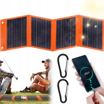 ŁADOWARKA SOLARNA DO TELEFONU 25W 5V USB-C IP55 DO TELEFONU NA ZEWNĄTRZ ZREE