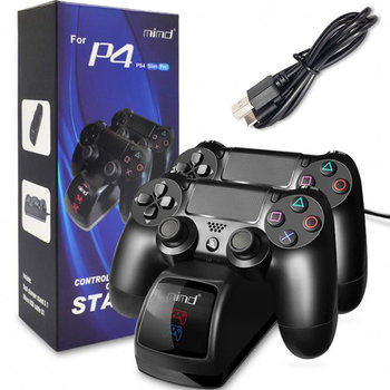 ŁADOWARKA STACJA DOKUJĄCA PODWÓJNA ŁADUJĄCA DO PAD PS4 2X CS-04 - LOGIT