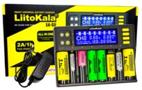 Ładowarka uniwersalna do baterii akumulatorów AAA 18650 LiitoKala Lii-S8