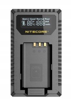 Ładowarka Usb Na 2x Akumulator Sony Np-bx1 Npbx1 + Ekran Lcd / Nitecore Usn2 - Nitecore