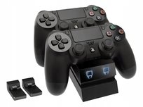 Ładowarka Venom Stacja Podwójna Dokująca Padów Ps4 Czarna Venom