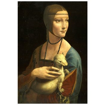 Lady With An Erminel- Leonardo Da Vinci 60x80 - Legendarte