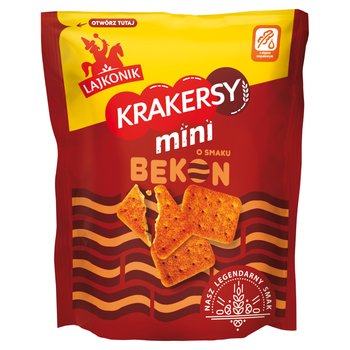 Lajkonik Krakersy mini o smaku bekon 100 g - Inna marka
