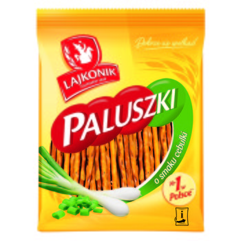 Lajkonik paluszki o smaku cebulki 150g - Lajkonik