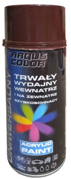 Lakier akrylowy brąz czekoladowy RAL 8017 400ml spray uniwersalny Arqus - DRACOP