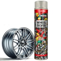 Lakier Akrylowy Srebrny Do Felg Samochodowych 600Ml