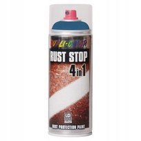 Lakier antykorozyjny Dupli Color Rust Stop RAL 5010 NIEBIESKI 400ML SPRAY Inna marka