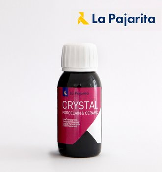 Lakier Crystal Glass, czerwony, 50 ml - La Pajarita