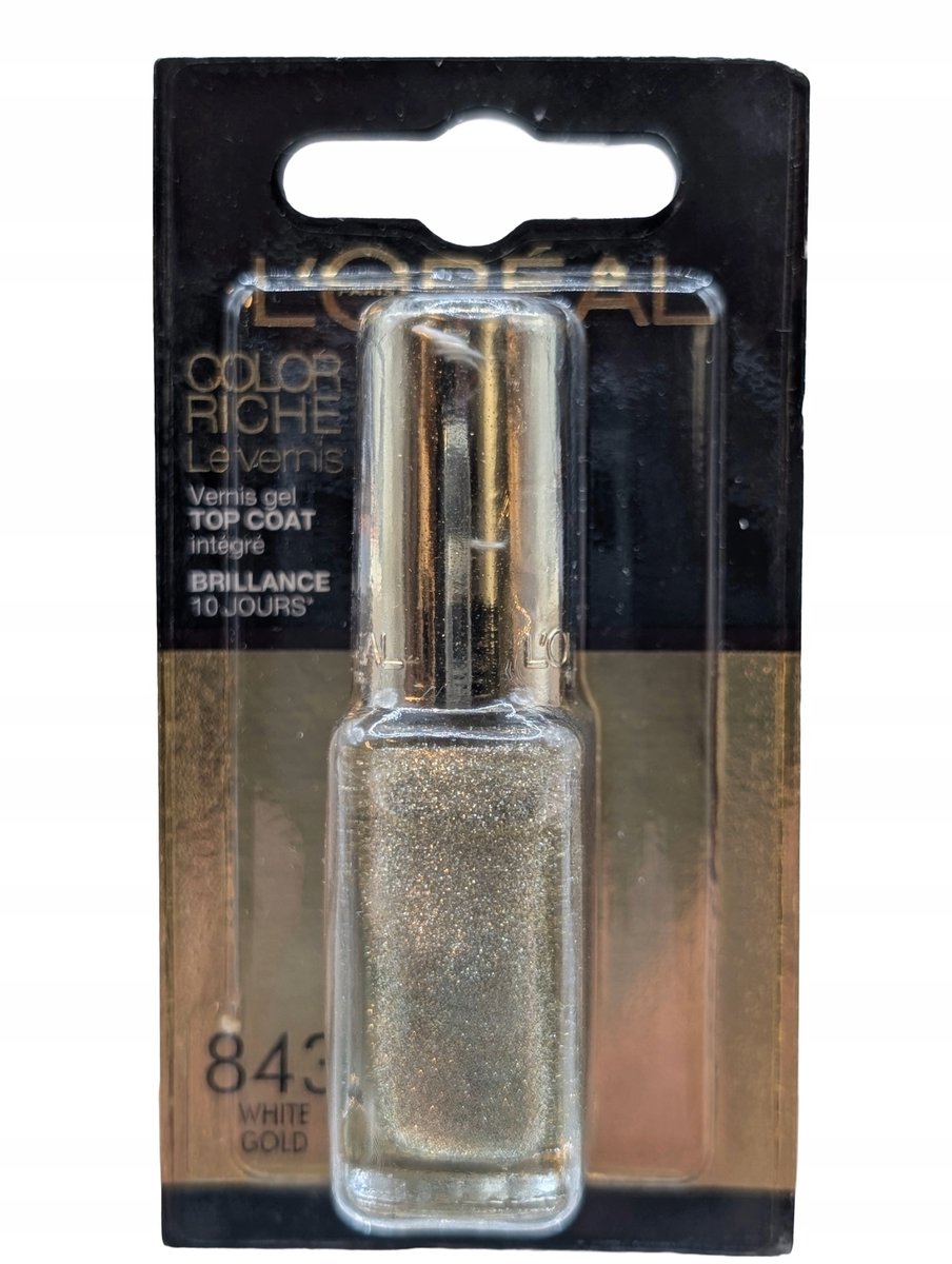 Empik Lakier Do Paznokci L'oreal Paris, Color Riche 843 Białe Złoto