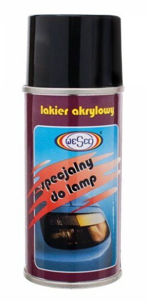 Фото - Автошампунь Wesco Lakier do przyciemniania lamp , czarny, 150ml 