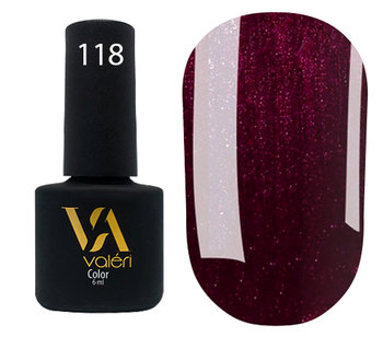 Lakier hybrydowy Valeri Color nr 118, 6 ml - Valeri