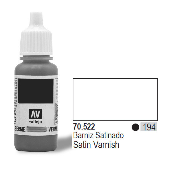 Lakier nr 194 Satin Varnish
