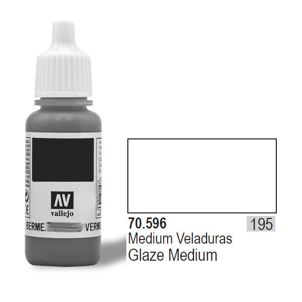 Lakier nr 195 Glaze Medium, 17 ml