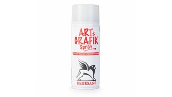 Lakier Werniks Bezbarwny Błyszczący W Sprayu Do Akryli 400Ml - Renesans