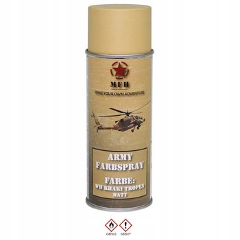 Lakier Wojskowy W Spray Wh Khaki Tropen Matowy - Inna marka