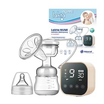 Laktator elektryczny Lakta NUMI LE-03 4 fazowy 150 ml - Simed