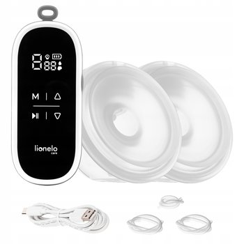 LAKTATOR PODWÓJNY ELEKTRYCZNY bezprzewodowy 120min pracy LIONELO TWEE FREE - Lionelo