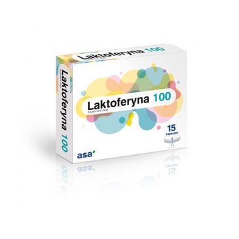 Laktoferyna, Suplement diety na odporność 100, 15 kaps. - Laktoferyna