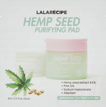 LalaRecipe Hemp Seed Purifying Pad Oczyszczające płatki z konopi 2szt. - Inna marka
