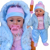 LALKA BOBAS 45cm MÓWI ŚPIEWA SMOCZEK dzidziuś butelka magiczna po polsku