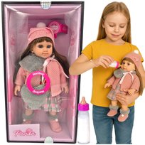 Lalka Bobas Mówi Śpiewa Po Polsku Piękne Ubranko + Magiczna Butelka Prezent