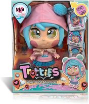 Lalka Emoji Eyes Duże Oczy Pastelowa 25 cm Akcesoria