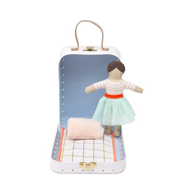 Фото - Лялька Meri Meri Lalka Lila mini w walizce 