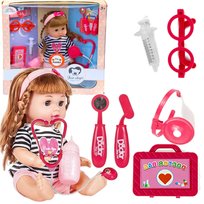 Lalka Martynka Mały Doktor Stetoskop Lekarz Spiewa Po Polsku Interaktywna