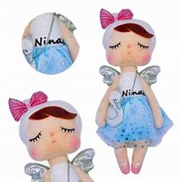 Lalka Metoo Słodki Aniołek 33cm PERSONALIZACJA metryczka roczek chrzest