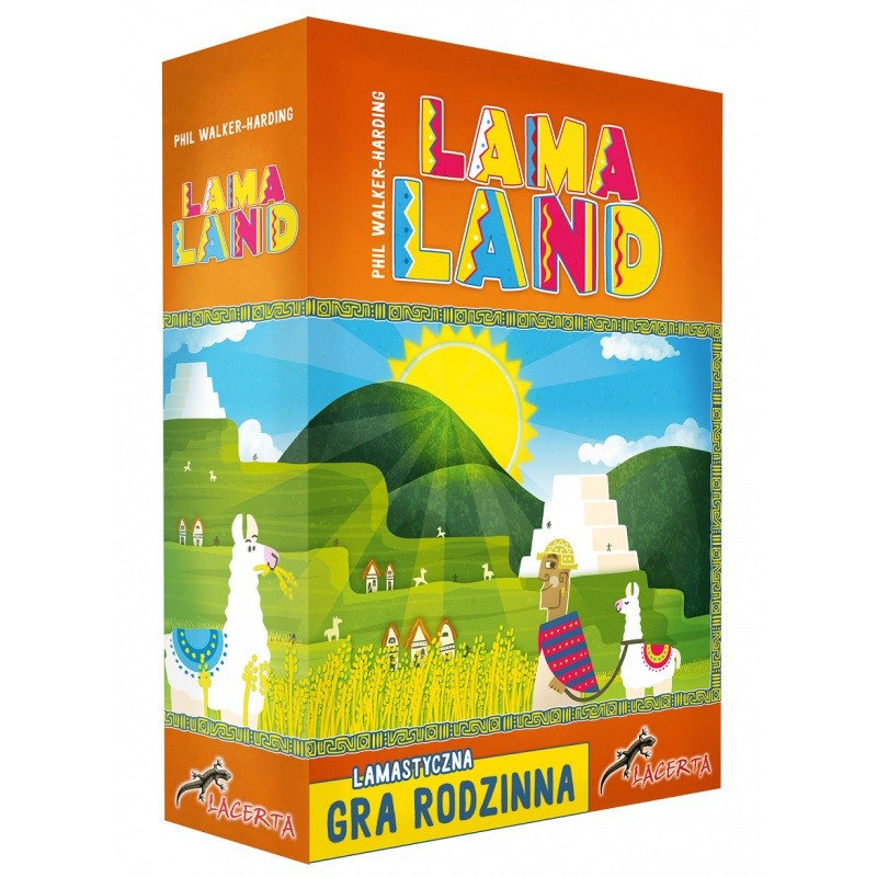 Lamaland, gra planszowa,Lacerta