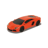 Lamborghini Aventador LP700-4 - pomarańczowy - pamięć USB 32GB Autodrive - samochód Welly
