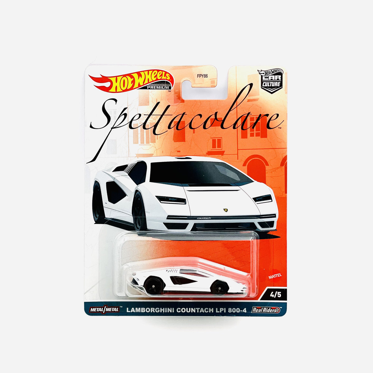 ミニカー Hot Wheels Lamborghini Countach LPI800-4 Lamborghini Countach LPI 800-4 - Car Culture Spettacolare