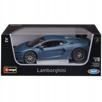 Lamborghini Temerario 1:18 Bburago 18-11052 NIEBIESKI SAMOCHÓD SPORTOWY