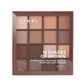Lamel, Paleta Cieni Do Powiek 16 Shades Of Brown, 16 G - Lamel