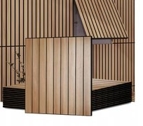 Lamele 3D Samo Przylepne Tapeta Drewno Deski Pasy Panele Ścienne Dekor40x40