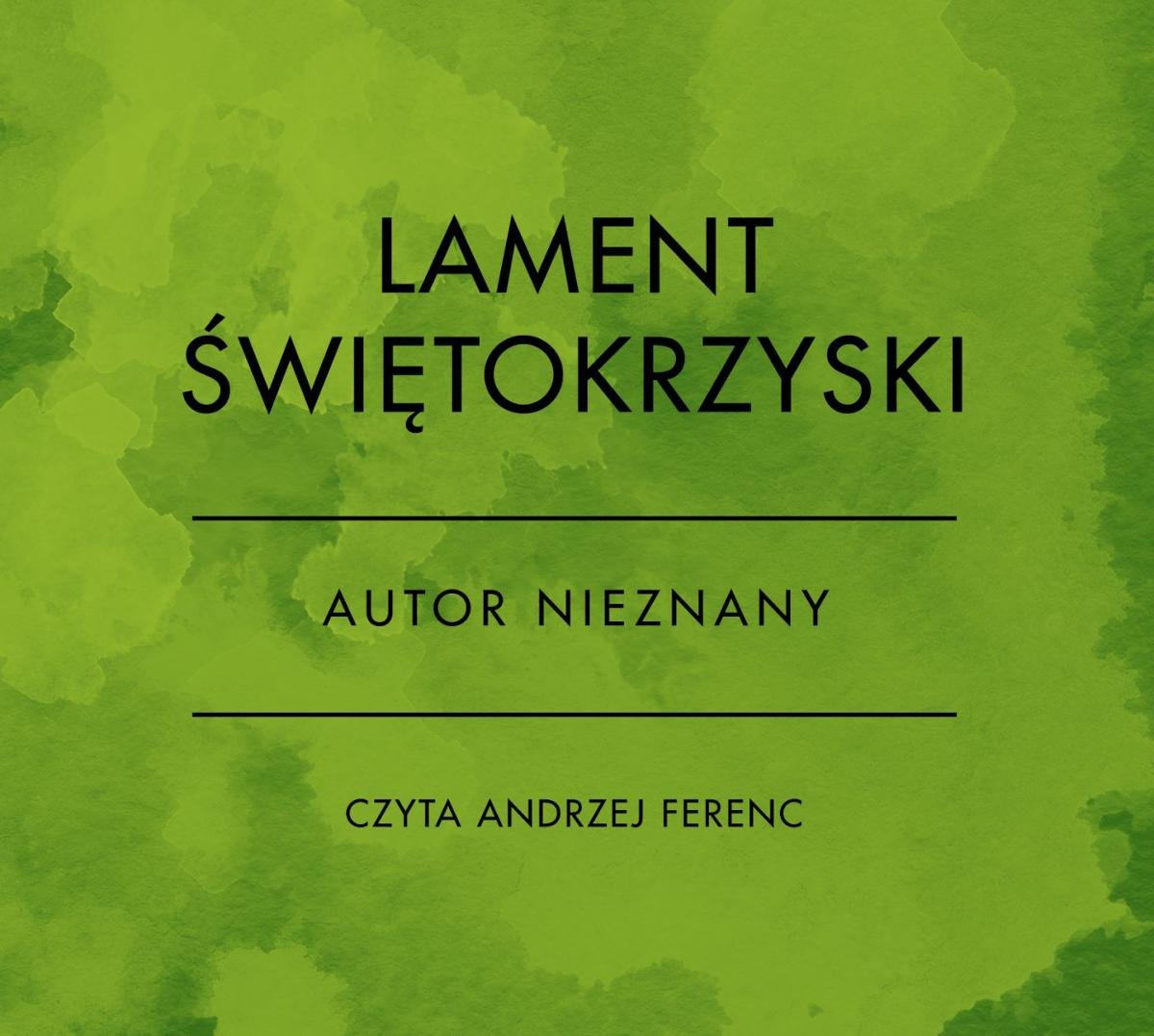 O Czym Jest Lament świętokrzyski Lament świętokrzyski - Opracowanie zbiorowe | Audiobook Sklep EMPIK.COM