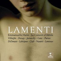 Lamenti Joyce DiDonato, Emmanuelle Haïm, Topi Lehtipuu, Le Concert d'Astrée, Philippe Jaroussky, Christopher Purves, Véronique Gens, Rolando Villazón, Laurent Naouri, Marie-Nicole Lemieux feat, Patrizia Ciofi, Natalie Dessay