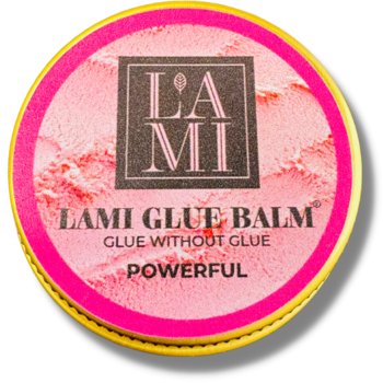 Lami Lashes Powerful Balm Glue, Klej Bez Kleju, Peach Mocny, 20g - Project Lashes
