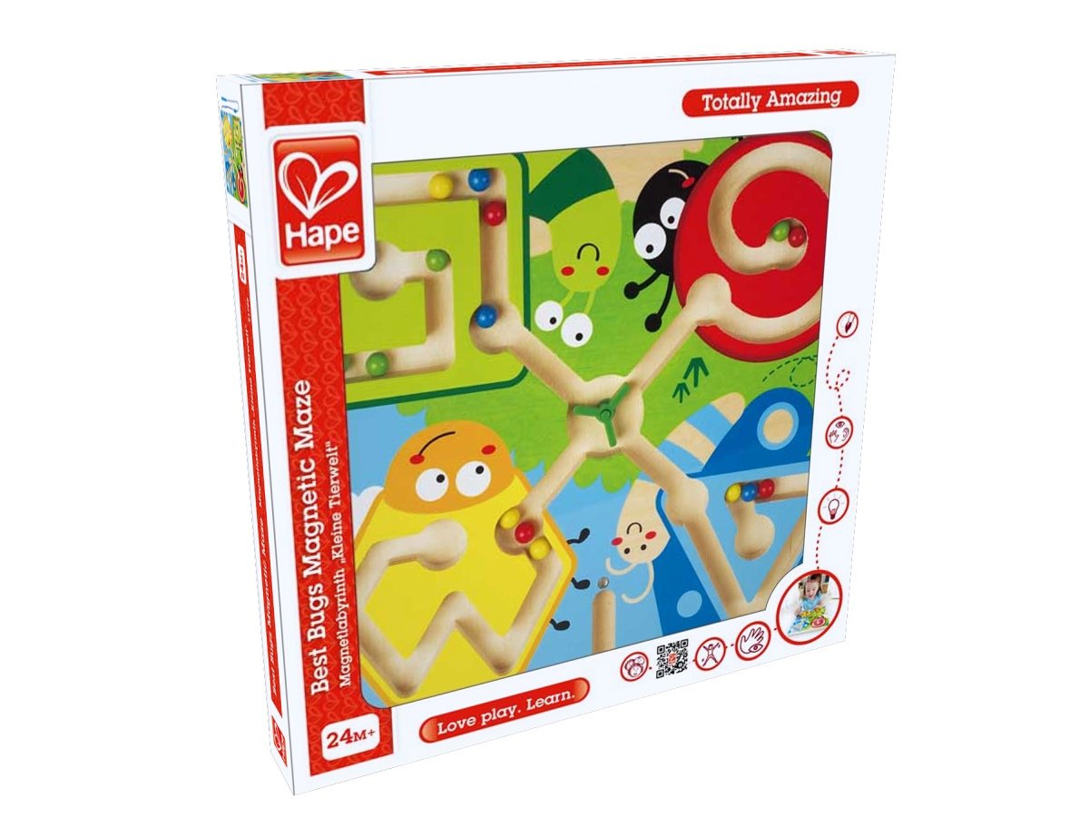 Łamigłówka Labirynt Robaczki, Hape
